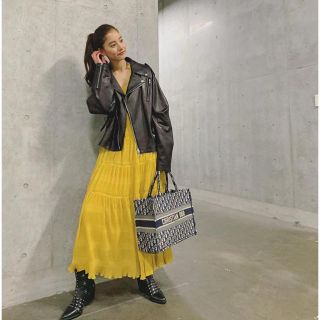 アメリヴィンテージ(Ameri VINTAGE)の値下げアメリヴィンテージ AMERI SHIRRING PLEATS DRESS(ロングワンピース/マキシワンピース)