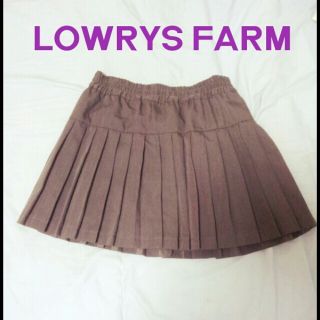 ローリーズファーム(LOWRYS FARM)のLOWRYS FARM☆プリーツスカート(ミニスカート)