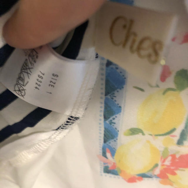 Chesty(チェスティ)のchesty🌸Tシャツ レディースのトップス(Tシャツ(半袖/袖なし))の商品写真
