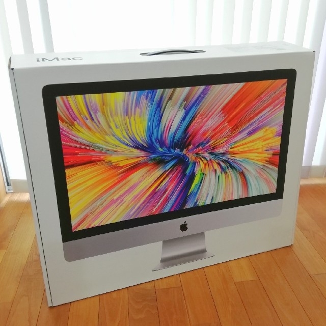 Mac (Apple)(マック)のiMac 27インチ 空箱 スマホ/家電/カメラのPC/タブレット(デスクトップ型PC)の商品写真