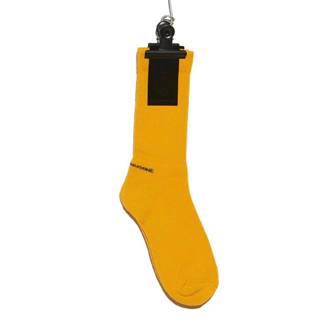 PEACEMINUSONE(ピースマイナスワン)のPEACEMINUSONE SOCKS #3 YELLOW メンズのレッグウェア(ソックス)の商品写真