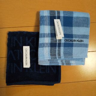 シーケーカルバンクライン(ck Calvin Klein)のカルバンクライン　新品　ハンカチ(ハンカチ/ポケットチーフ)