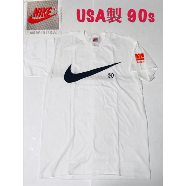 NIKE ナイキ Tシャツ USA製 90s 銀タグ マクドナルド マック