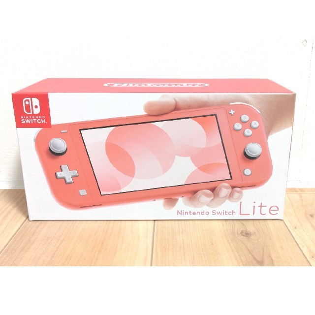 新品 switch lite コーラル スイッチ ライト ピンク - www