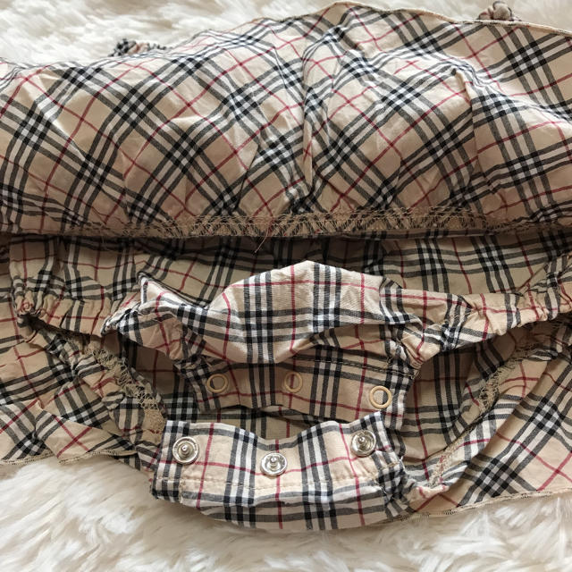 BURBERRY(バーバリー)のバーバリー ♡ スナップ付き スカート  キッズ/ベビー/マタニティのキッズ服女の子用(90cm~)(スカート)の商品写真