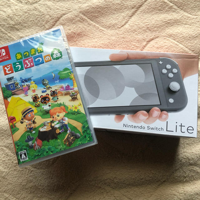 switch lite グレー どうぶつの森 ソフト セット - www.sorbillomenu.com