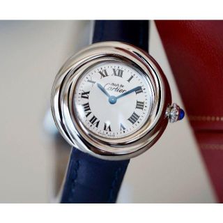 カルティエ(Cartier)の美品 カルティエ マスト トリニティ シルバー SM Cartier(腕時計)