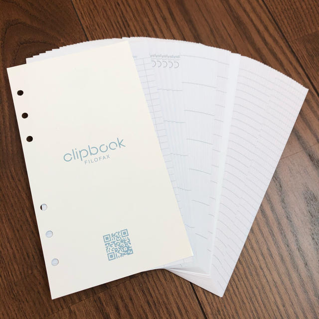 Filofax(ファイロファックス)のクリップブック バイブルサイズ インテリア/住まい/日用品の文房具(その他)の商品写真