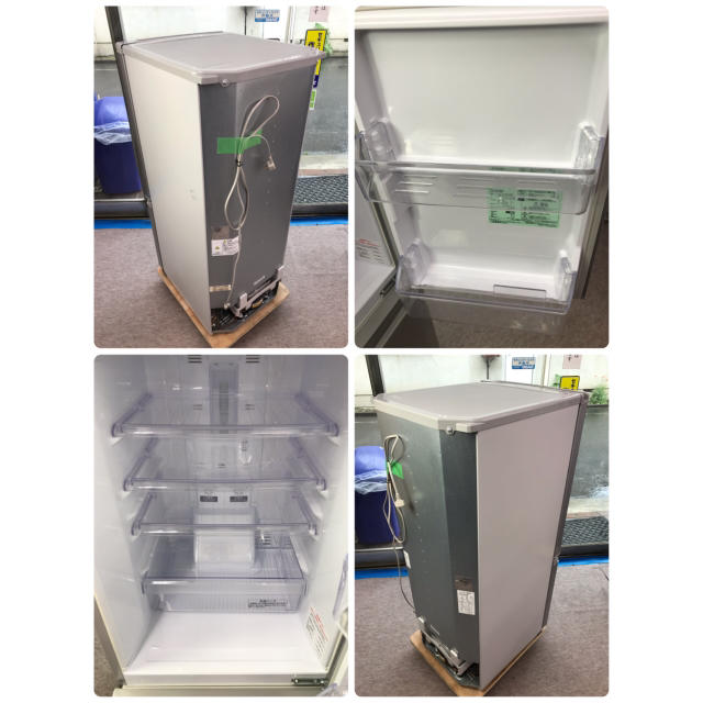 MITSUBISHI 2ドア冷凍冷蔵庫 MR-P15Y-C 2015 MITSUBISHI 2ドア冷凍冷蔵庫 MR-P15Y-C 2015