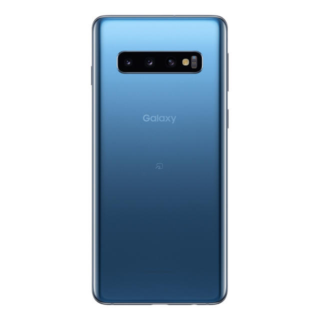 Galaxy S10 モバイル対応 simフリースマートフォン　ブルー