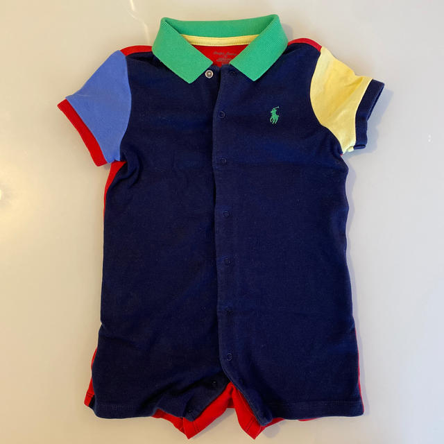 POLO RALPH LAUREN(ポロラルフローレン)のポロラルフローレン　ロンパース キッズ/ベビー/マタニティのベビー服(~85cm)(ロンパース)の商品写真