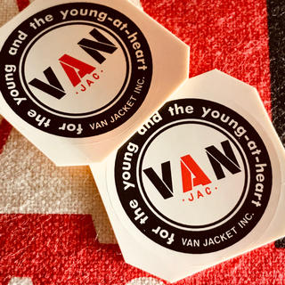 ヴァンヂャケット(VAN Jacket)のVAN正規品ミニステッカー販売促進用2枚セット(その他)