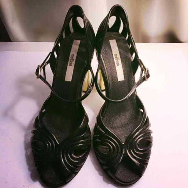 melissa(メリッサ)のメリッサ ゴールドヒール サンダル レディースの靴/シューズ(サンダル)の商品写真