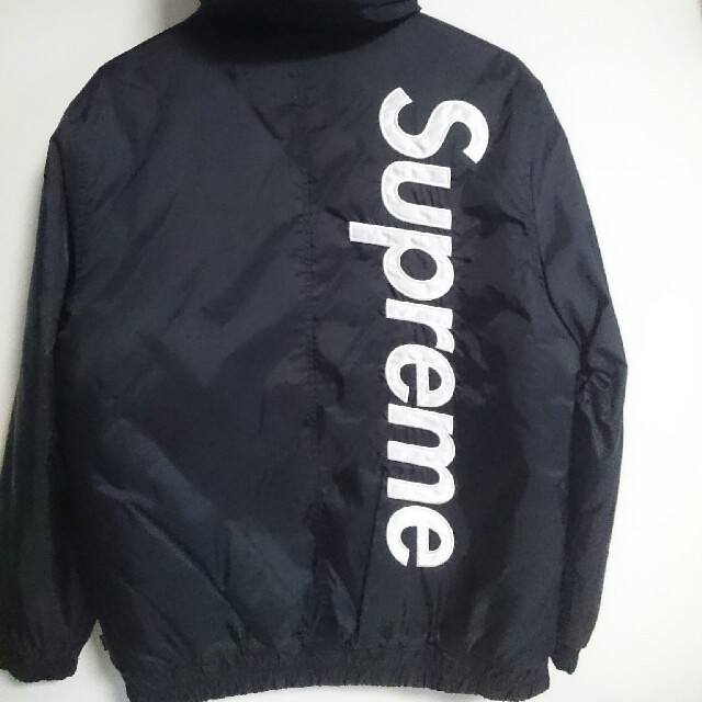 supreme 2 tone hooded sideline jacket