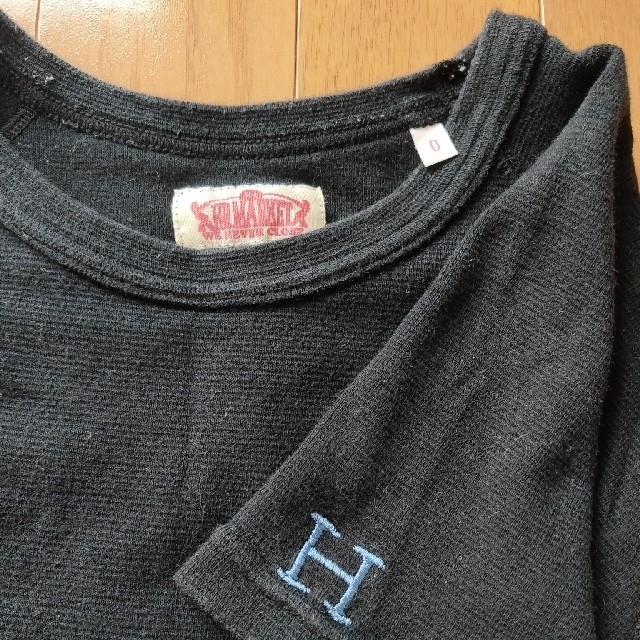 HOLLYWOOD RANCH MARKET ハリラン ブラック H刺繍 Tシャツの通販 by むー子's shop｜ハリウッドランチマーケット ならラクマ