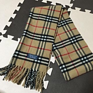 バーバリー(BURBERRY)のバーバリー チェックマフラー(マフラー/ショール)