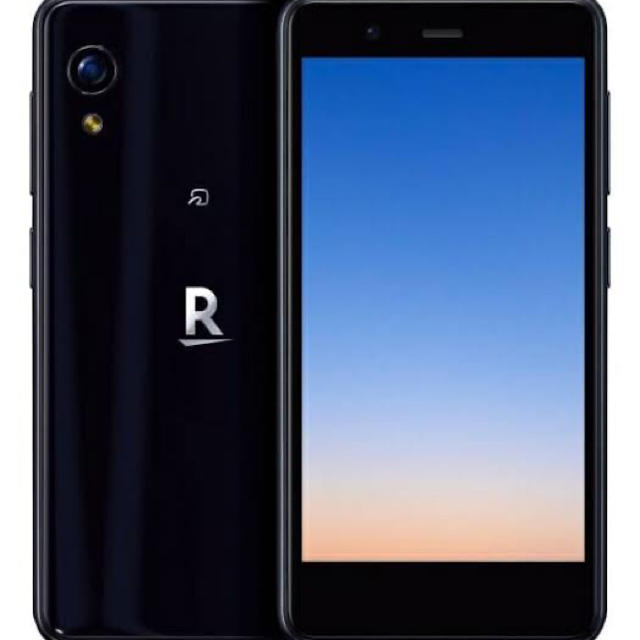 rakuten mini ブラックスマートフォン/携帯電話