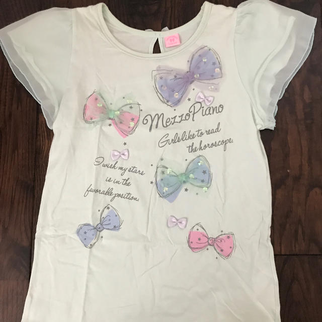 mezzo piano(メゾピアノ)のメゾピアノ Tシャツセット キッズ/ベビー/マタニティのキッズ服女の子用(90cm~)(Tシャツ/カットソー)の商品写真