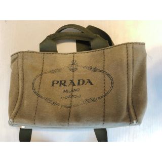 プラダ(PRADA)のPRADA カナパ カーキ(トートバッグ)