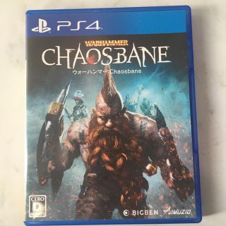 プレイステーション4(PlayStation4)のUSED ウォーハンマー　chaosbane PS4(家庭用ゲームソフト)