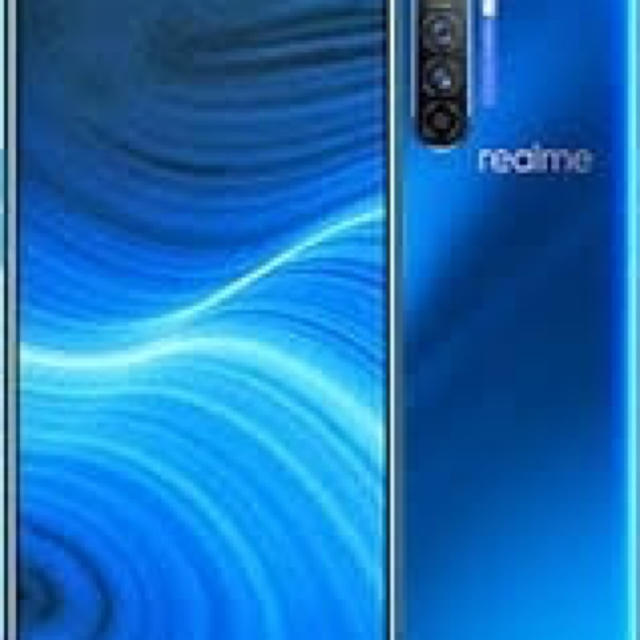 Realme X2 Pro ブルースマートフォン/携帯電話