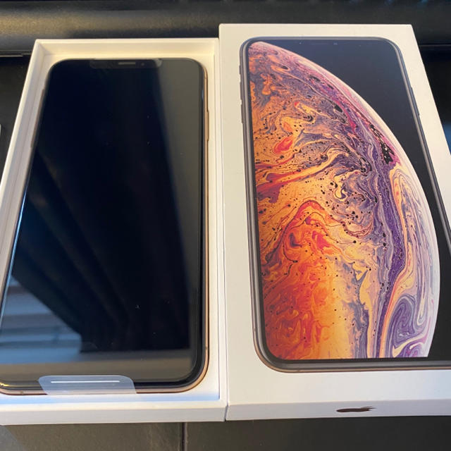 新作送料無料 iPhone Xs Max GOLD ゴールド 256GB simフリー