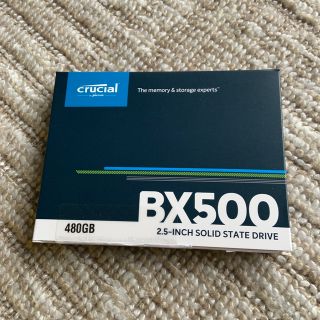 新品未開封 Crucial SSD BX500 480GB (PC周辺機器)