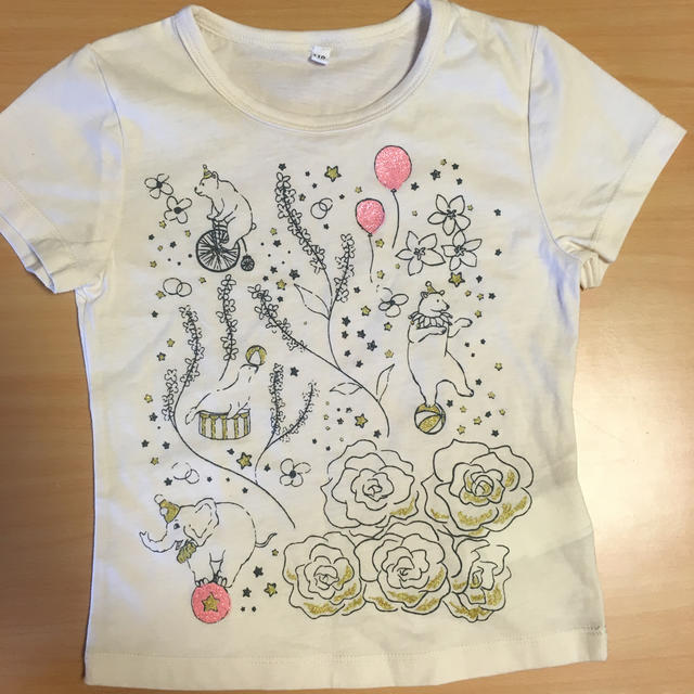 ベルメゾン(ベルメゾン)の【専用】【GITA】【しまむら】Ｔシャツ5枚セット【110】 キッズ/ベビー/マタニティのキッズ服女の子用(90cm~)(Tシャツ/カットソー)の商品写真