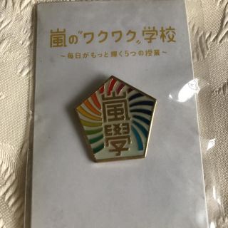 嵐ワクワク学校　ピンバッジ(アイドルグッズ)