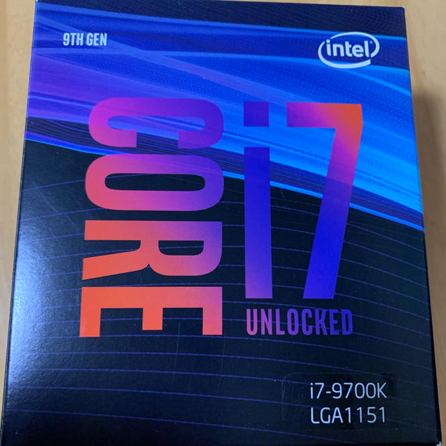 Intel Core i7 9700KPCパーツ