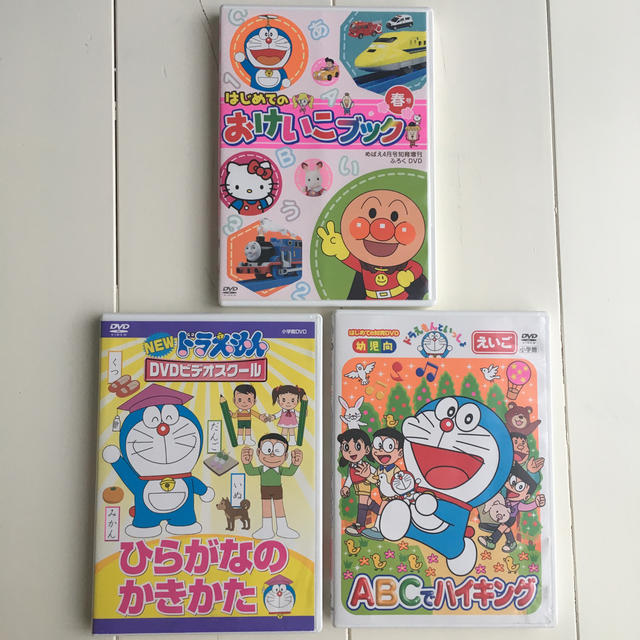 小学館(ショウガクカン)のドラえもん　DVD 3点セット エンタメ/ホビーのDVD/ブルーレイ(キッズ/ファミリー)の商品写真