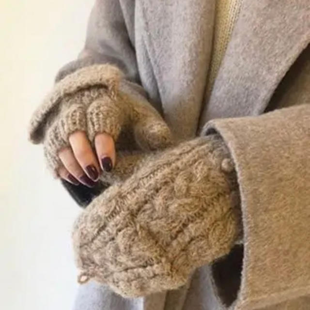 TODAYFUL(トゥデイフル)のトゥデイフル  Cable Knit Gloves レディースのファッション小物(手袋)の商品写真