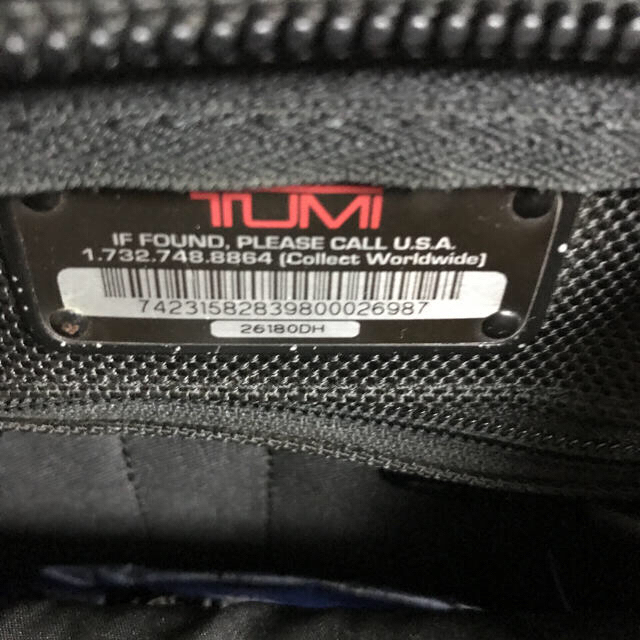 TUMI リュック バックパックの通販 by あき0009's shop｜トゥミならラクマ - TUMI 26180DH 日本製人気