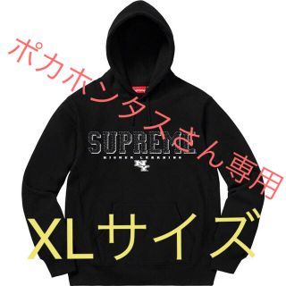 シュプリーム(Supreme)のSupreme Gems Hoodedパーカー 黒 XL 20SS Week3(パーカー)