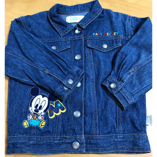 ディズニー(Disney)のベビーミッキー　ジージャン　95サイズ(ジャケット/上着)