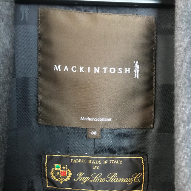MACKINTOSH(マッキントッシュ)の新同品！MACKINTOSH マッキントッシュ チェスターコート　38 メンズのジャケット/アウター(チェスターコート)の商品写真