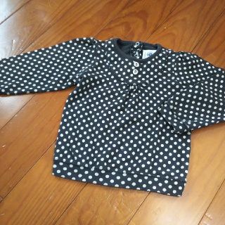 プチバトー(PETIT BATEAU)のプチバトー 長袖 カットソー トップス 81cm 80(シャツ/カットソー)