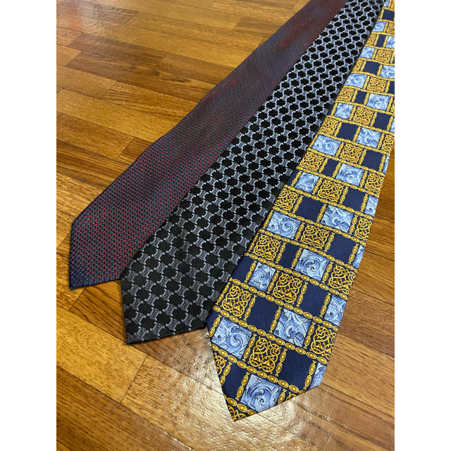 【美品】 セリーヌ ディオール ポールスミス 最高級ネクタイ 3本セット ネクタイ