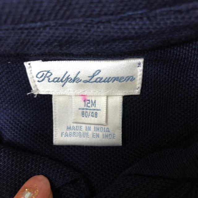 POLO RALPH LAUREN(ポロラルフローレン)のラルフローレン　シャツ キッズ/ベビー/マタニティのベビー服(~85cm)(シャツ/カットソー)の商品写真