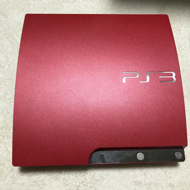 PlayStation3(プレイステーション3)のPlayStation3 320GB 本体　赤 エンタメ/ホビーのゲームソフト/ゲーム機本体(家庭用ゲーム機本体)の商品写真