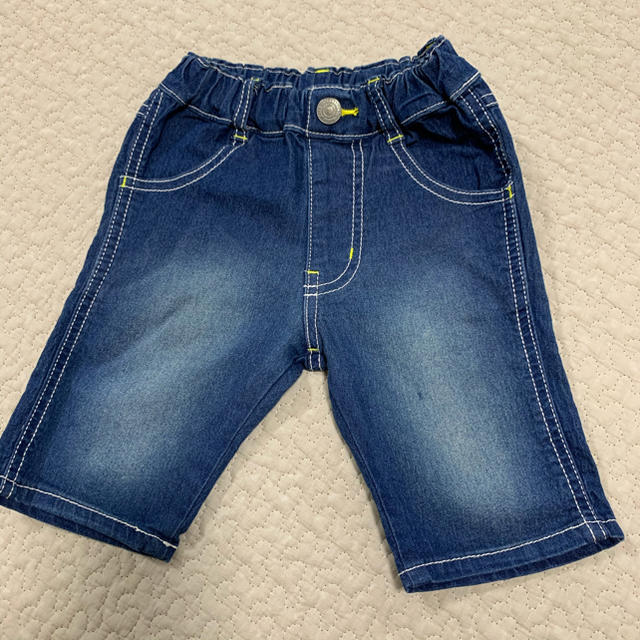 Donkey Jossy(ドンキージョシー)のDonkeyストレッチデニムハーフパンツ(90サイズ) キッズ/ベビー/マタニティのキッズ服男の子用(90cm~)(パンツ/スパッツ)の商品写真