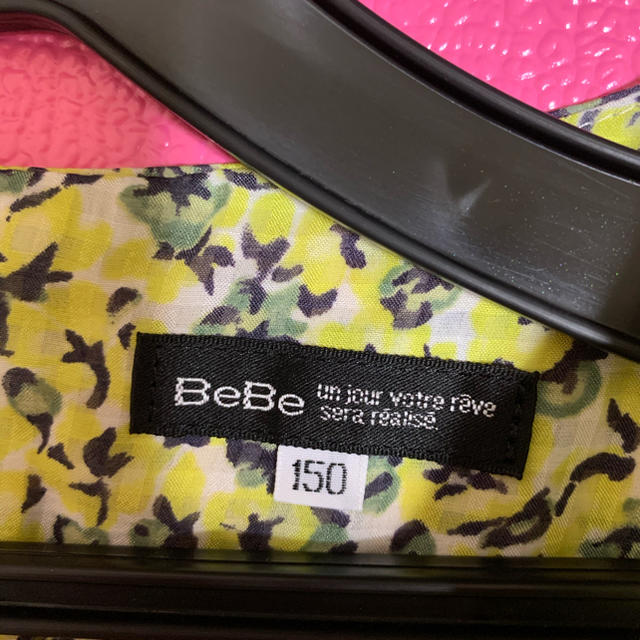 BeBe(ベベ)のBeBe ワンピース　150  発表会 キッズ/ベビー/マタニティのキッズ服女の子用(90cm~)(ワンピース)の商品写真