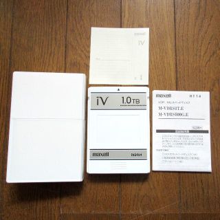 マクセル(maxell)のiVDR-S 1TB カセットハードディスク「iV（アイヴィ）」(その他)