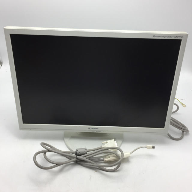 三菱(ミツビシ)のB5/14 MITSUBISHI 液晶ディスプレイ RDT222WM ２２インチ スマホ/家電/カメラのPC/タブレット(ディスプレイ)の商品写真