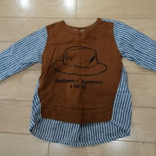 プティマイン(petit main)のpetitmain100(Tシャツ/カットソー)