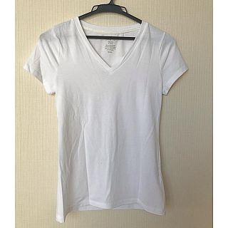 ジーユー(GU)のＶネックＴシャツ(Tシャツ(半袖/袖なし))