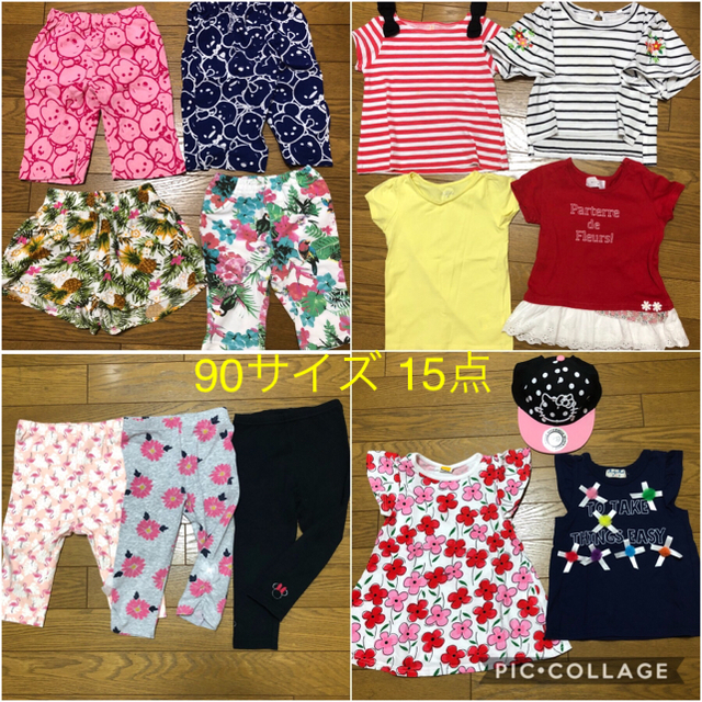 Disney(ディズニー)の専用＊子供服 まとめ売り 15点 女の子 90サイズ 春夏 キッズ/ベビー/マタニティのキッズ服女の子用(90cm~)(その他)の商品写真