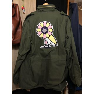 シュプリーム(Supreme)のLサイズ OVO X MURAKAMI MA-65 村上隆(ミリタリージャケット)