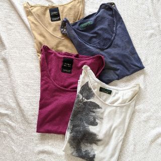 ザラ(ZARA)のZARA　Tシャツ4枚セット(Tシャツ/カットソー(半袖/袖なし))