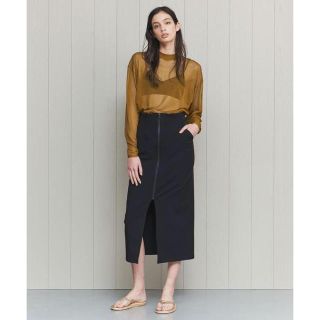 ビューティアンドユースユナイテッドアローズ(BEAUTY&YOUTH UNITED ARROWS)のH beauty&youth ZIP TIGHT SKIRT/スカート(ひざ丈スカート)